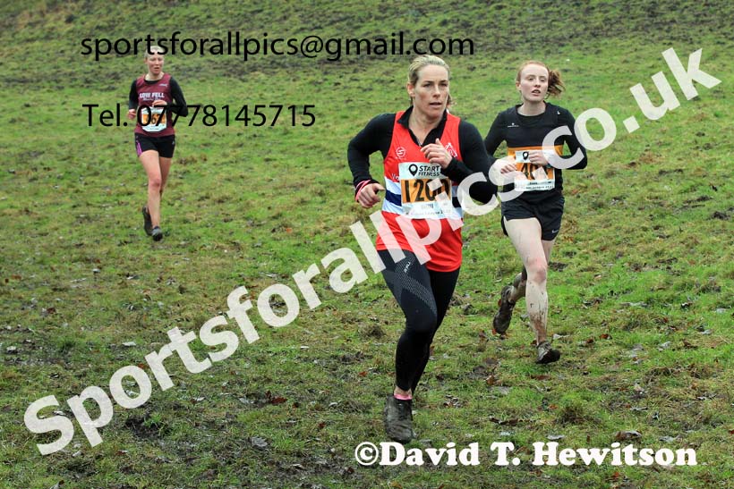 Senior womens 2022 North Eastern Harrier League, Thornley Farm, Peterlee, County Durham. Photo: David T. Hewitson/Sports for All Pics